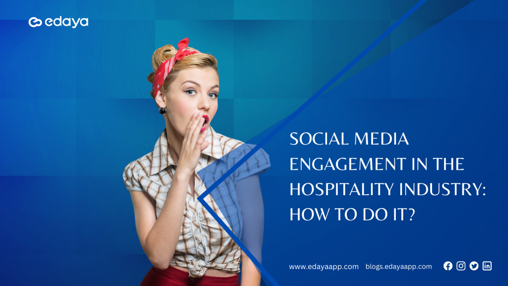 social media engagement in hospitality
